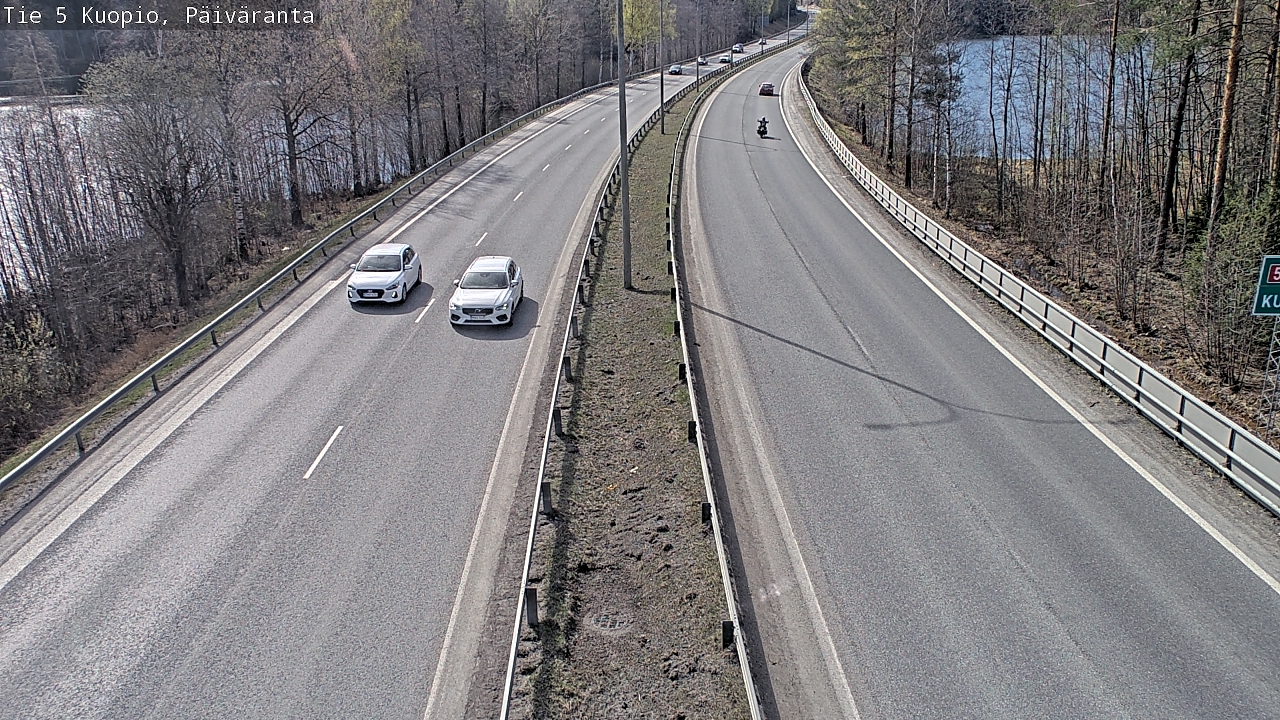 Weather Camera Image Road 5 Kuopio, Päiväranta, Kuopio, Pohjois-Savo