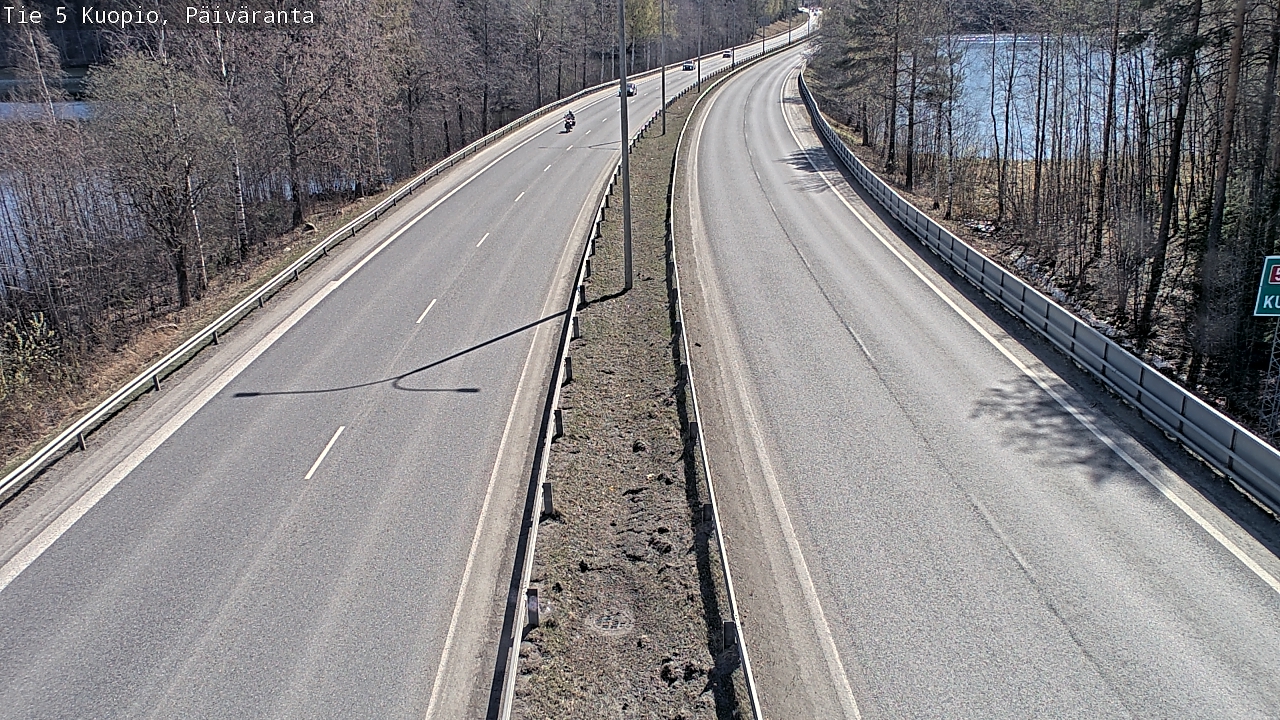 Weather Camera Image Road 5 Kuopio, Päiväranta, Kuopio, Pohjois-Savo