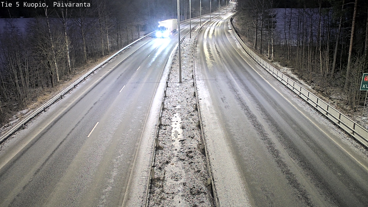 Kelikamerat Kuva Tie 5 Kuopio, Päiväranta, Kuopio, Pohjois-Savo