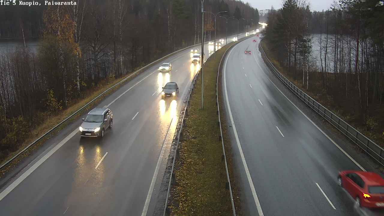 Weather Camera Image Väg 5 Kuopio, Päiväranta, Kuopio, Pohjois-Savo