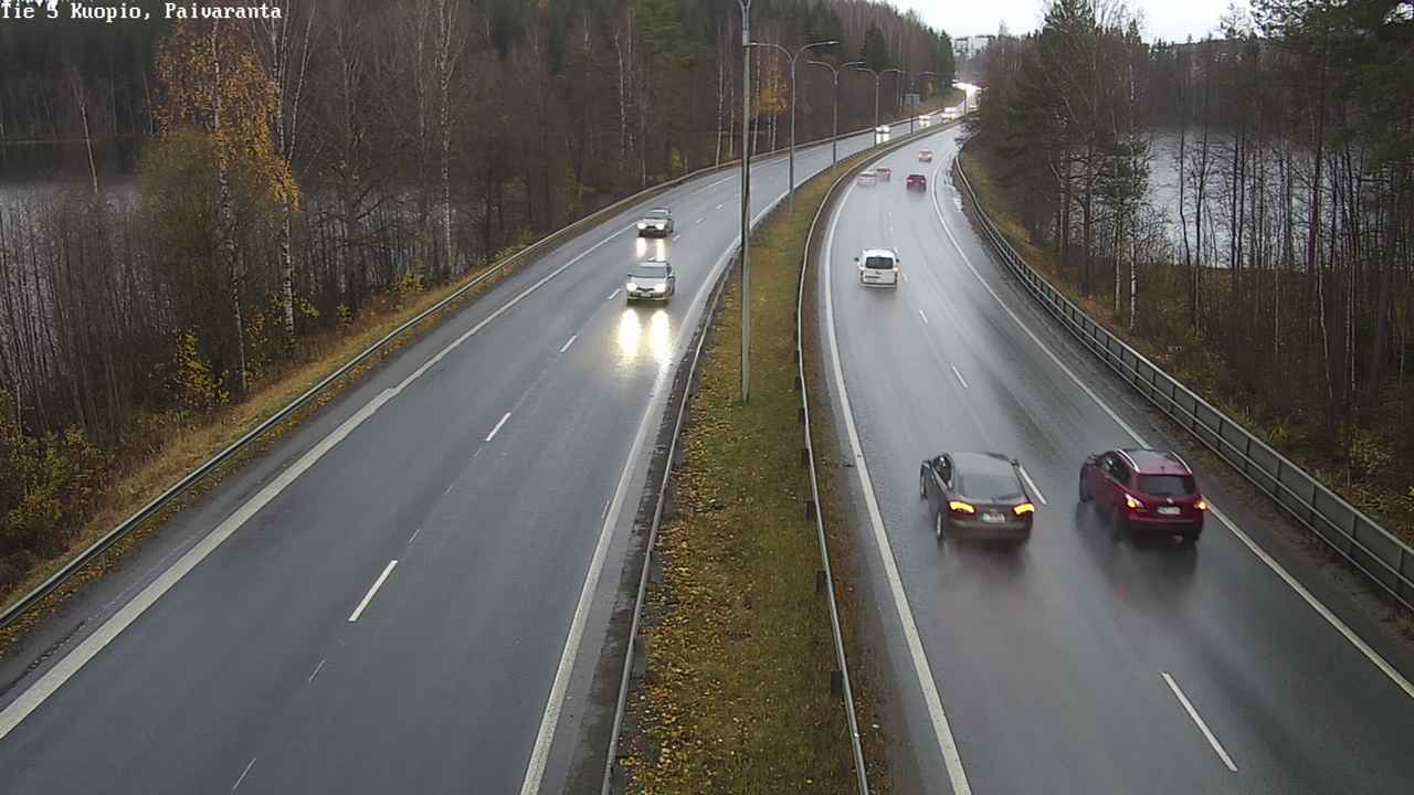 Weather Camera Image Väg 5 Kuopio, Päiväranta, Kuopio, Pohjois-Savo