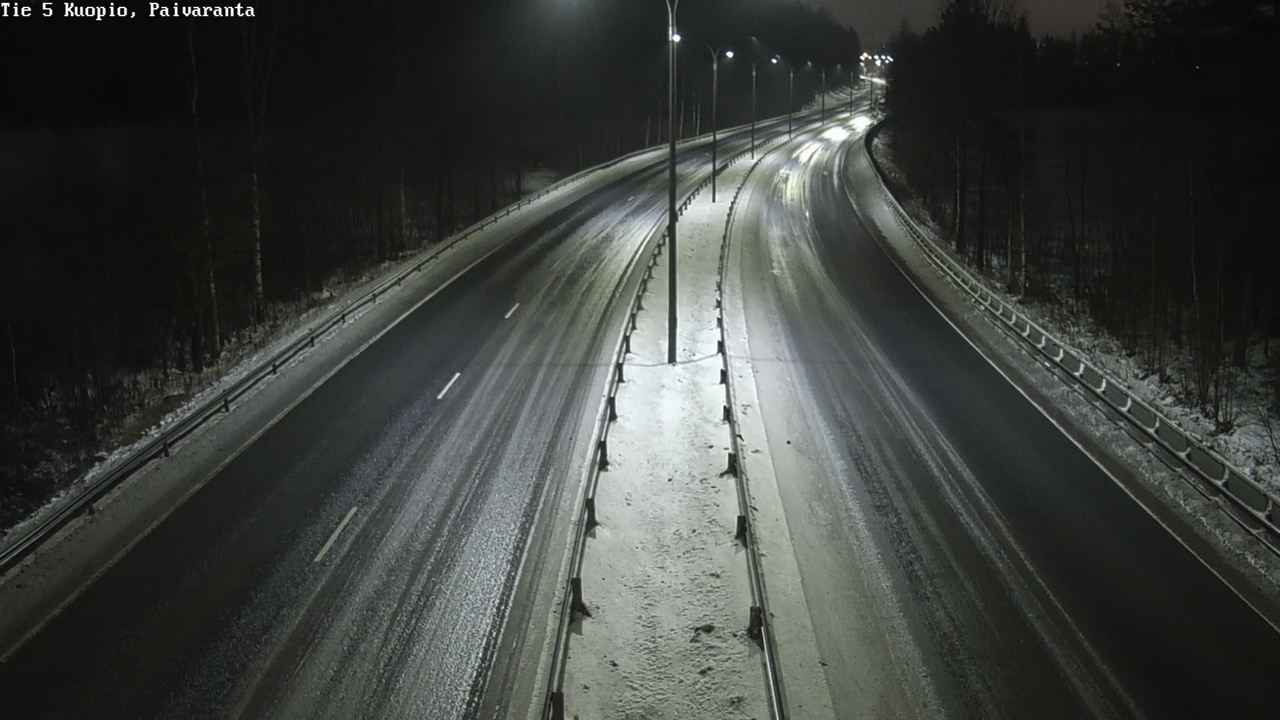 Weather Camera Image Road 5 Kuopio, Päiväranta, Kuopio, Pohjois-Savo