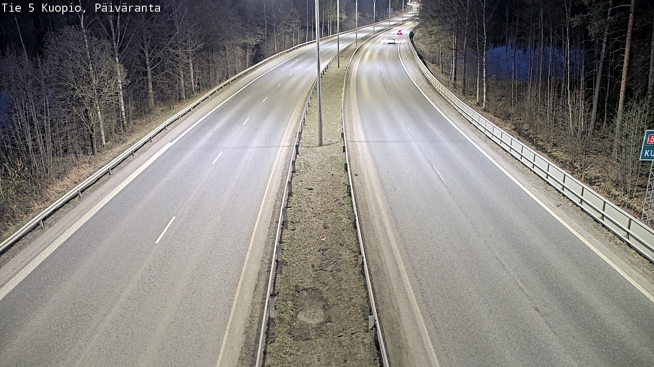 Weather Camera Image Road 5 Kuopio, Päiväranta, Kuopio, Pohjois-Savo
