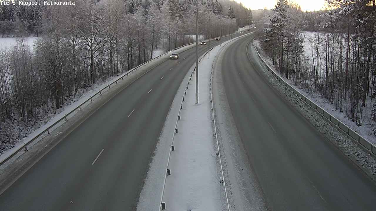 Weather Camera Image Väg 5 Kuopio, Päiväranta, Kuopio, Pohjois-Savo
