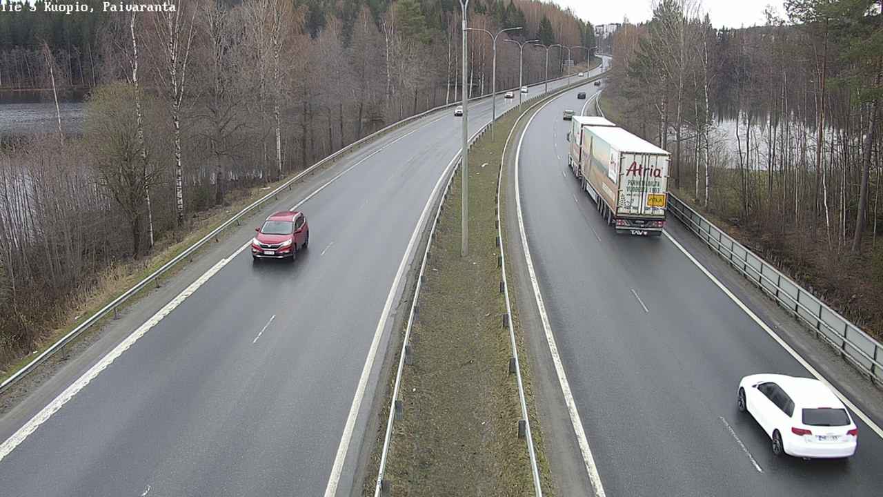 Weather Camera Image Road 5 Kuopio, Päiväranta, Kuopio, Pohjois-Savo