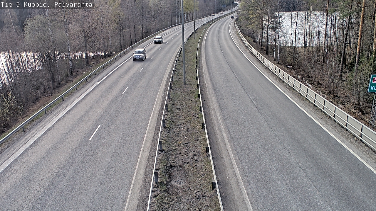 Weather Camera Image Road 5 Kuopio, Päiväranta, Kuopio, Pohjois-Savo