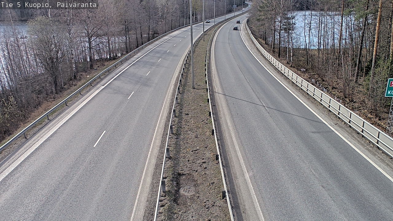 Weather Camera Image Road 5 Kuopio, Päiväranta, Kuopio, Pohjois-Savo