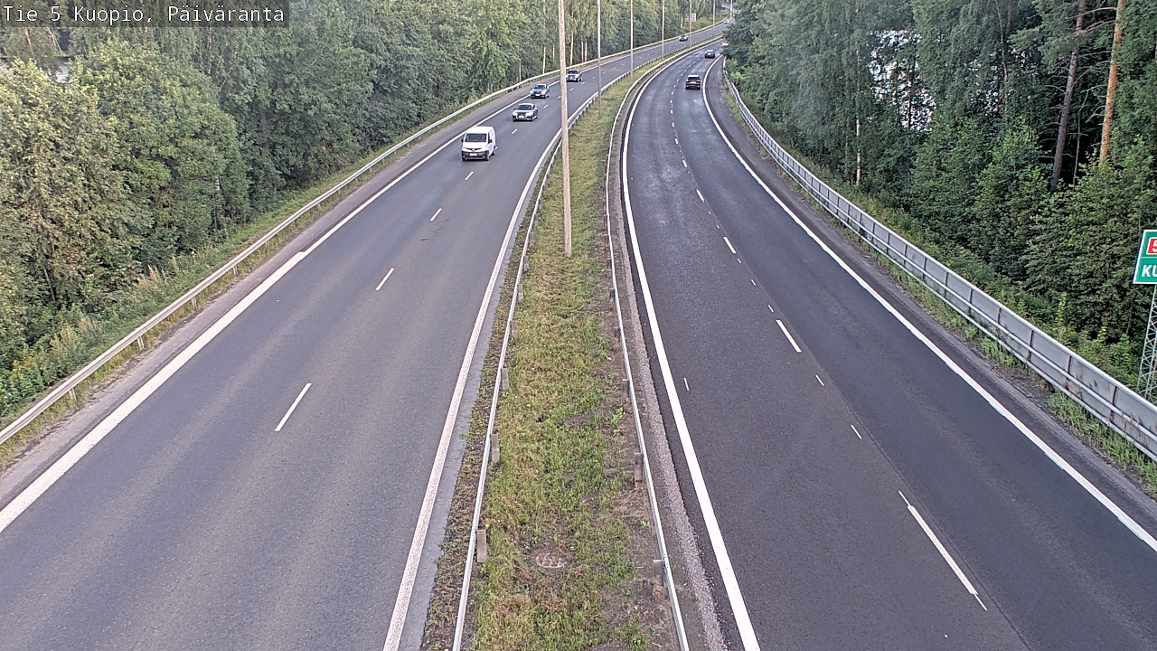 Kelikamerat Kuva Tie 5 Kuopio, Päiväranta, Kuopio, Pohjois-Savo