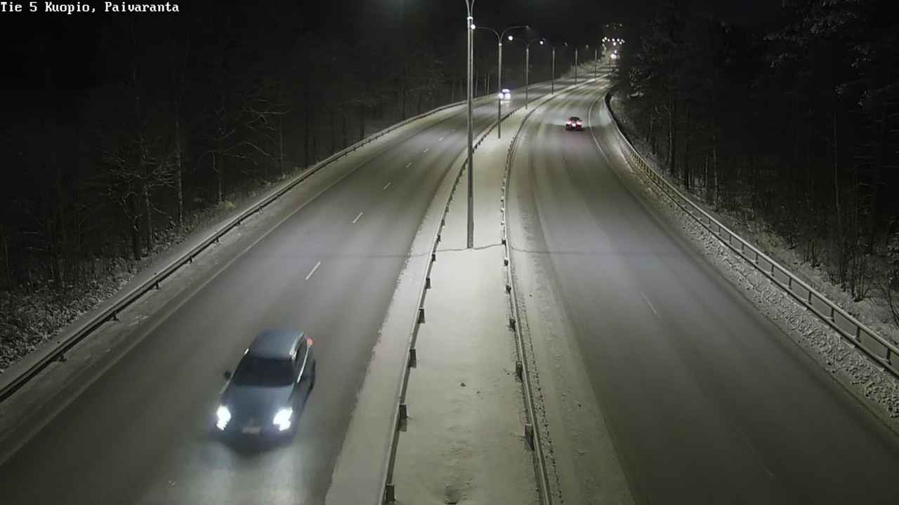 Weather Camera Image Väg 5 Kuopio, Päiväranta, Kuopio, Pohjois-Savo