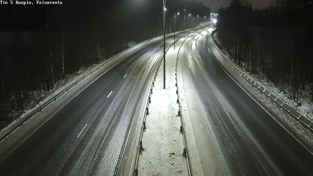 Weather Camera Image Road 5 Kuopio, Päiväranta, Kuopio, Pohjois-Savo