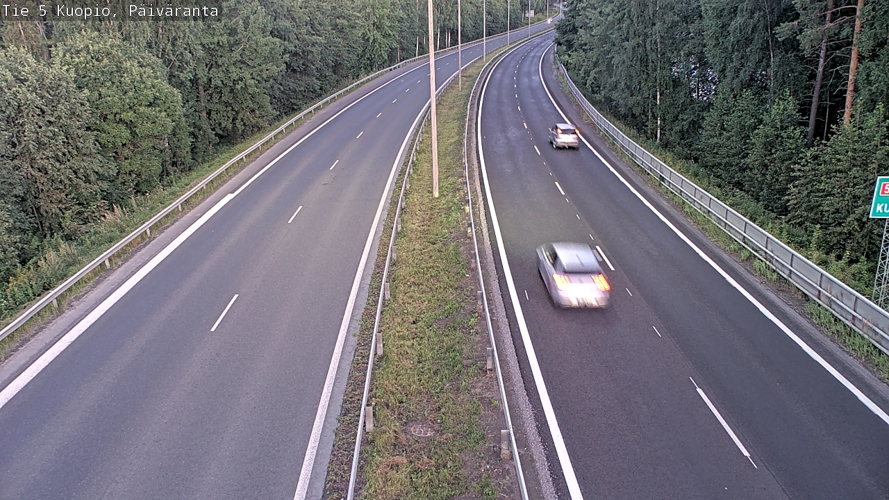 Kelikamerat Kuva Tie 5 Kuopio, Päiväranta, Kuopio, Pohjois-Savo