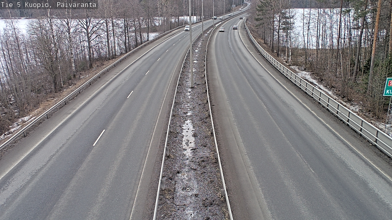 Kelikamerat Kuva Tie 5 Kuopio, Päiväranta, Kuopio, Pohjois-Savo