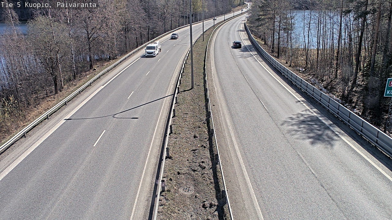 Weather Camera Image Road 5 Kuopio, Päiväranta, Kuopio, Pohjois-Savo