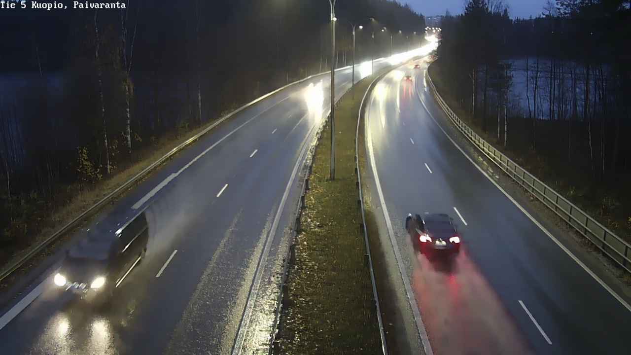 Weather Camera Image Väg 5 Kuopio, Päiväranta, Kuopio, Pohjois-Savo