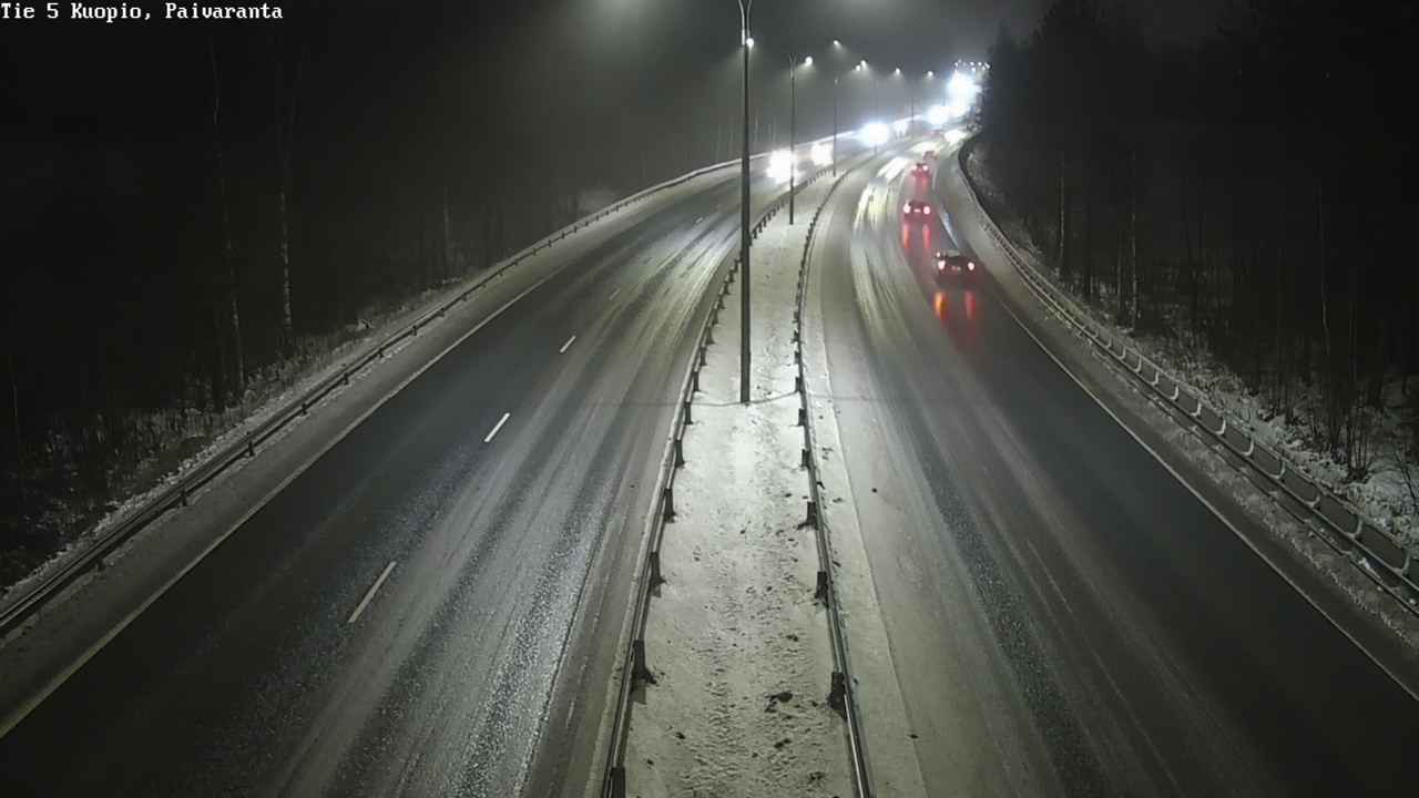 Weather Camera Image Road 5 Kuopio, Päiväranta, Kuopio, Pohjois-Savo