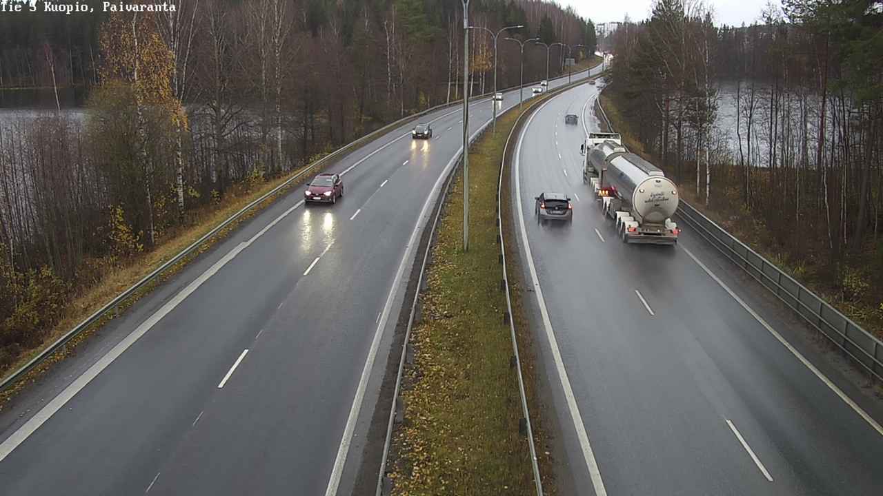 Weather Camera Image Väg 5 Kuopio, Päiväranta, Kuopio, Pohjois-Savo
