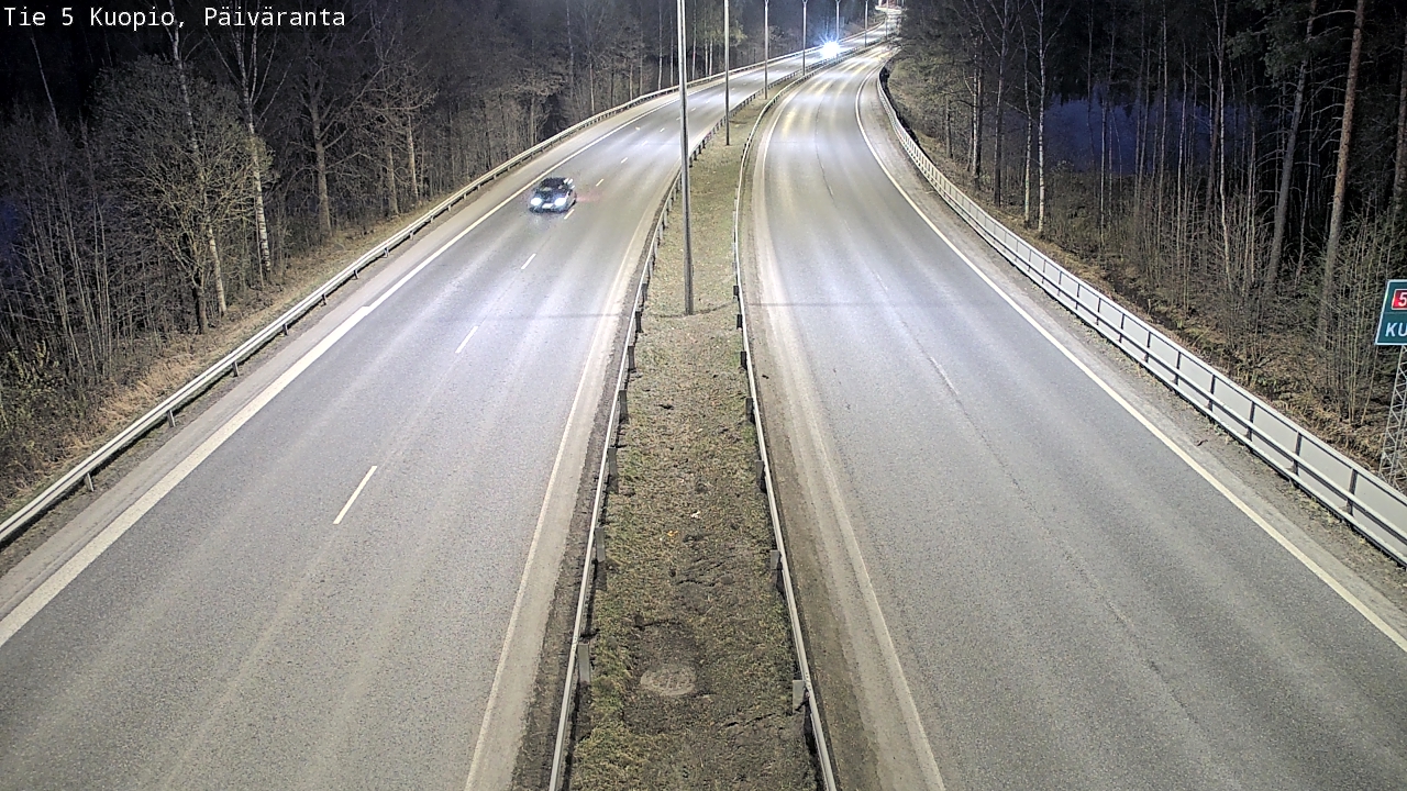 Weather Camera Image Road 5 Kuopio, Päiväranta, Kuopio, Pohjois-Savo