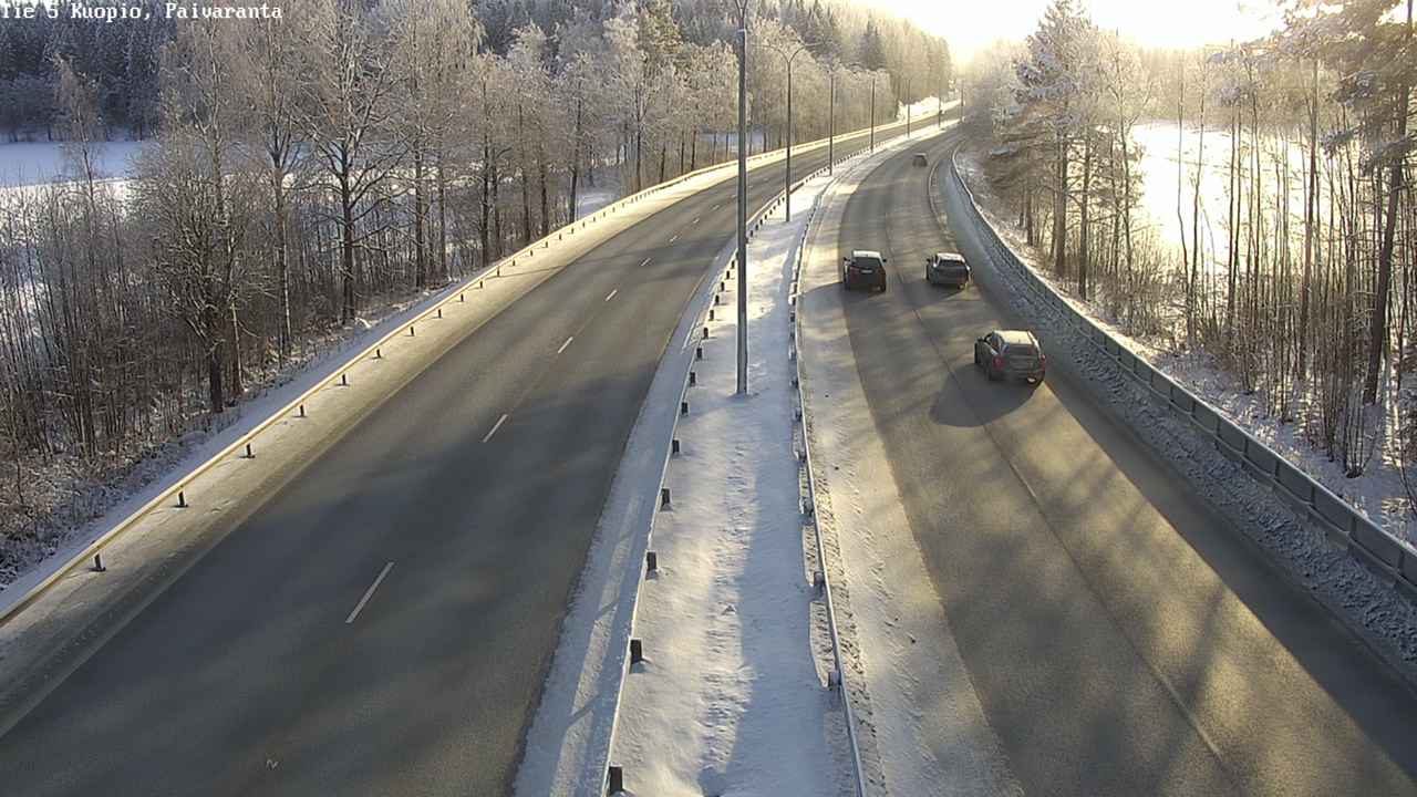 Weather Camera Image Väg 5 Kuopio, Päiväranta, Kuopio, Pohjois-Savo
