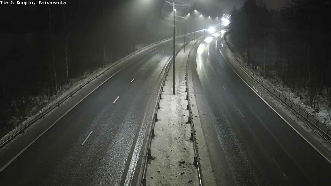 Weather Camera Image Road 5 Kuopio, Päiväranta, Kuopio, Pohjois-Savo