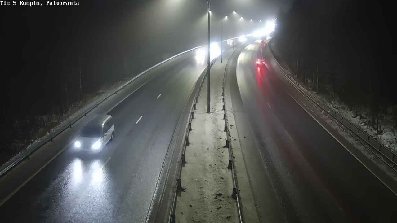 Weather Camera Image Road 5 Kuopio, Päiväranta, Kuopio, Pohjois-Savo