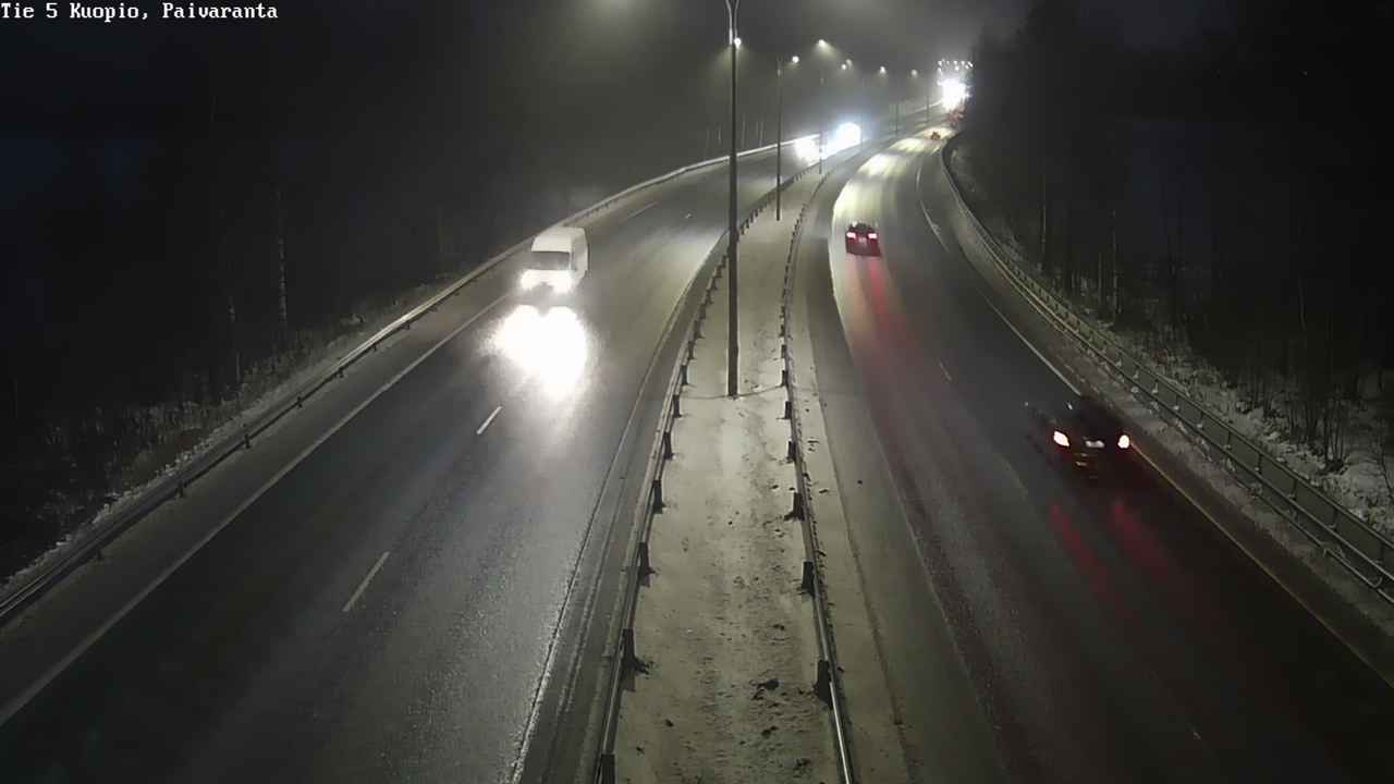 Weather Camera Image Road 5 Kuopio, Päiväranta, Kuopio, Pohjois-Savo
