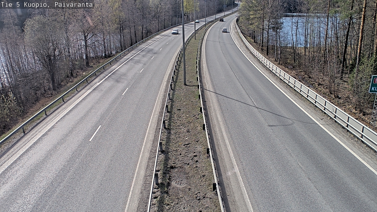 Weather Camera Image Road 5 Kuopio, Päiväranta, Kuopio, Pohjois-Savo