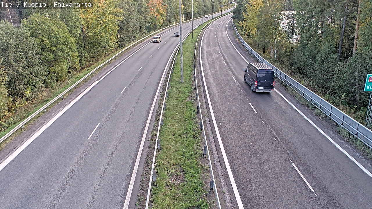 Kelikamerat Kuva Tie 5 Kuopio, Päiväranta, Kuopio, Pohjois-Savo