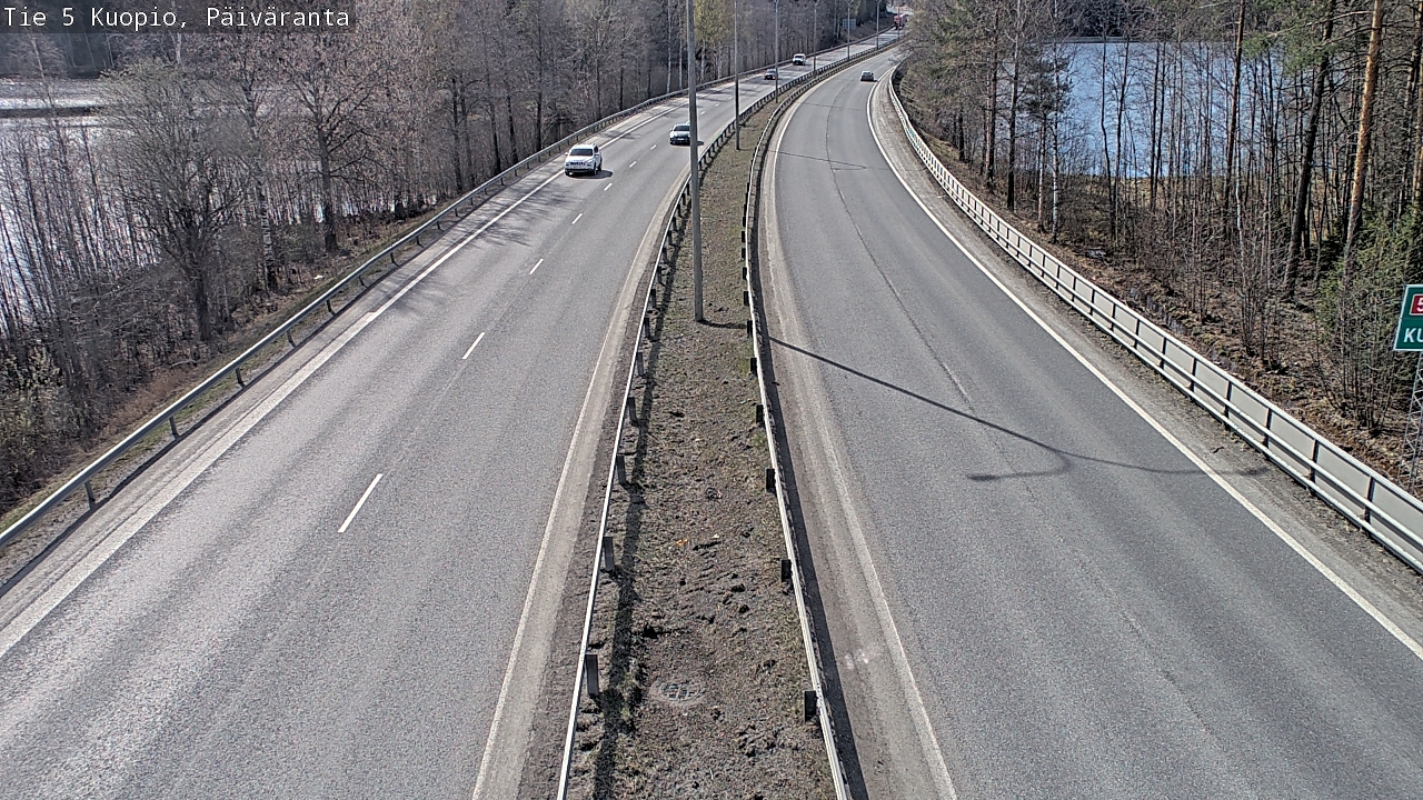 Weather Camera Image Road 5 Kuopio, Päiväranta, Kuopio, Pohjois-Savo