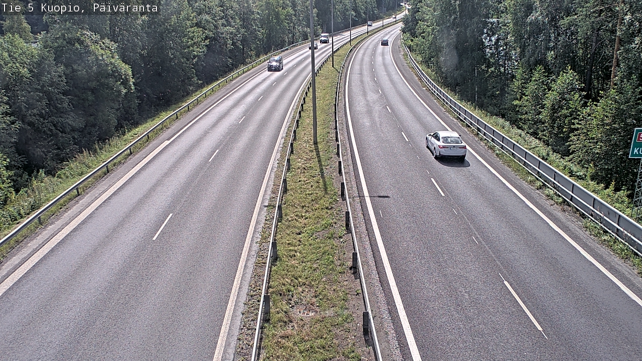 Kelikamerat Kuva Tie 5 Kuopio, Päiväranta, Kuopio, Pohjois-Savo