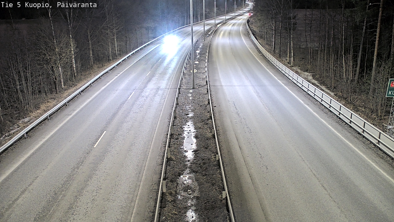 Kelikamerat Kuva Tie 5 Kuopio, Päiväranta, Kuopio, Pohjois-Savo