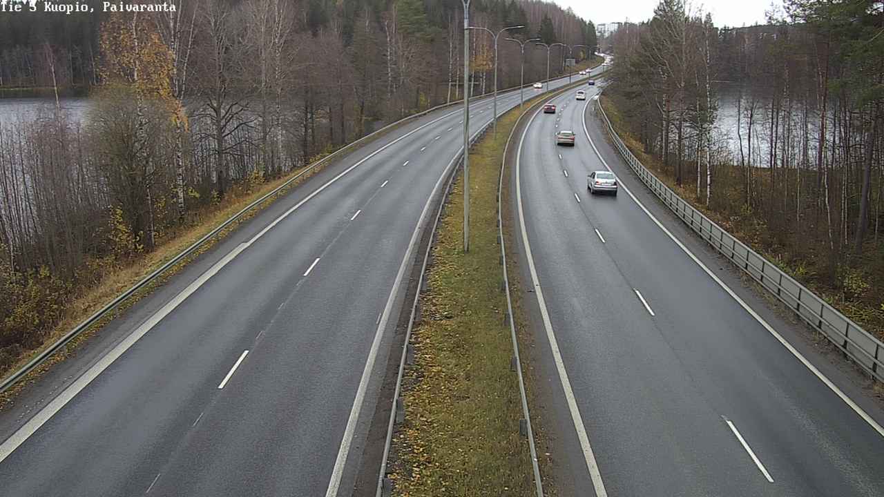 Weather Camera Image Väg 5 Kuopio, Päiväranta, Kuopio, Pohjois-Savo
