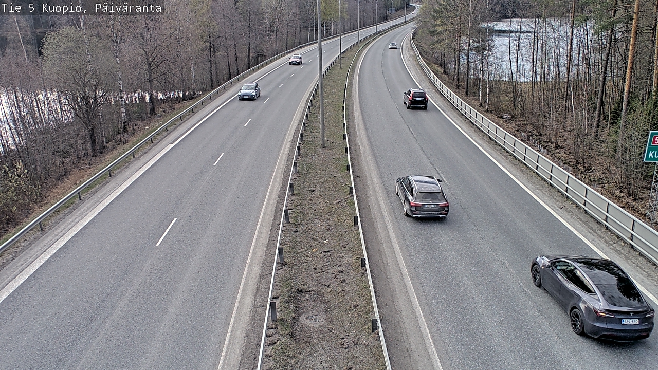 Weather Camera Image Road 5 Kuopio, Päiväranta, Kuopio, Pohjois-Savo