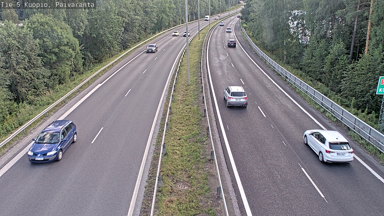 Kelikamerat Kuva Tie 5 Kuopio, Päiväranta, Kuopio, Pohjois-Savo