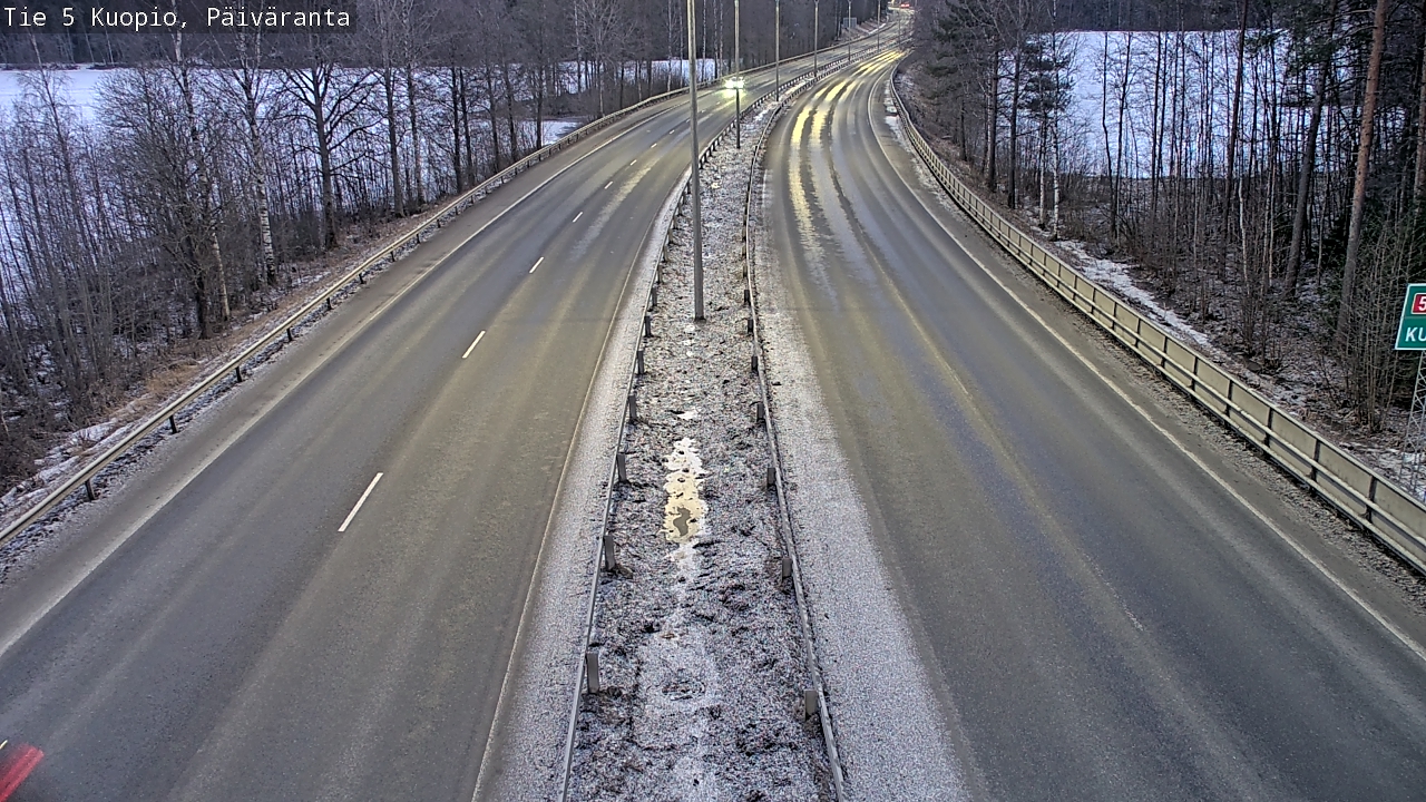 Kelikamerat Kuva Tie 5 Kuopio, Päiväranta, Kuopio, Pohjois-Savo