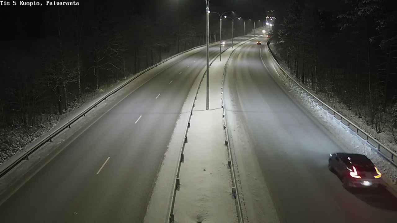 Weather Camera Image Väg 5 Kuopio, Päiväranta, Kuopio, Pohjois-Savo
