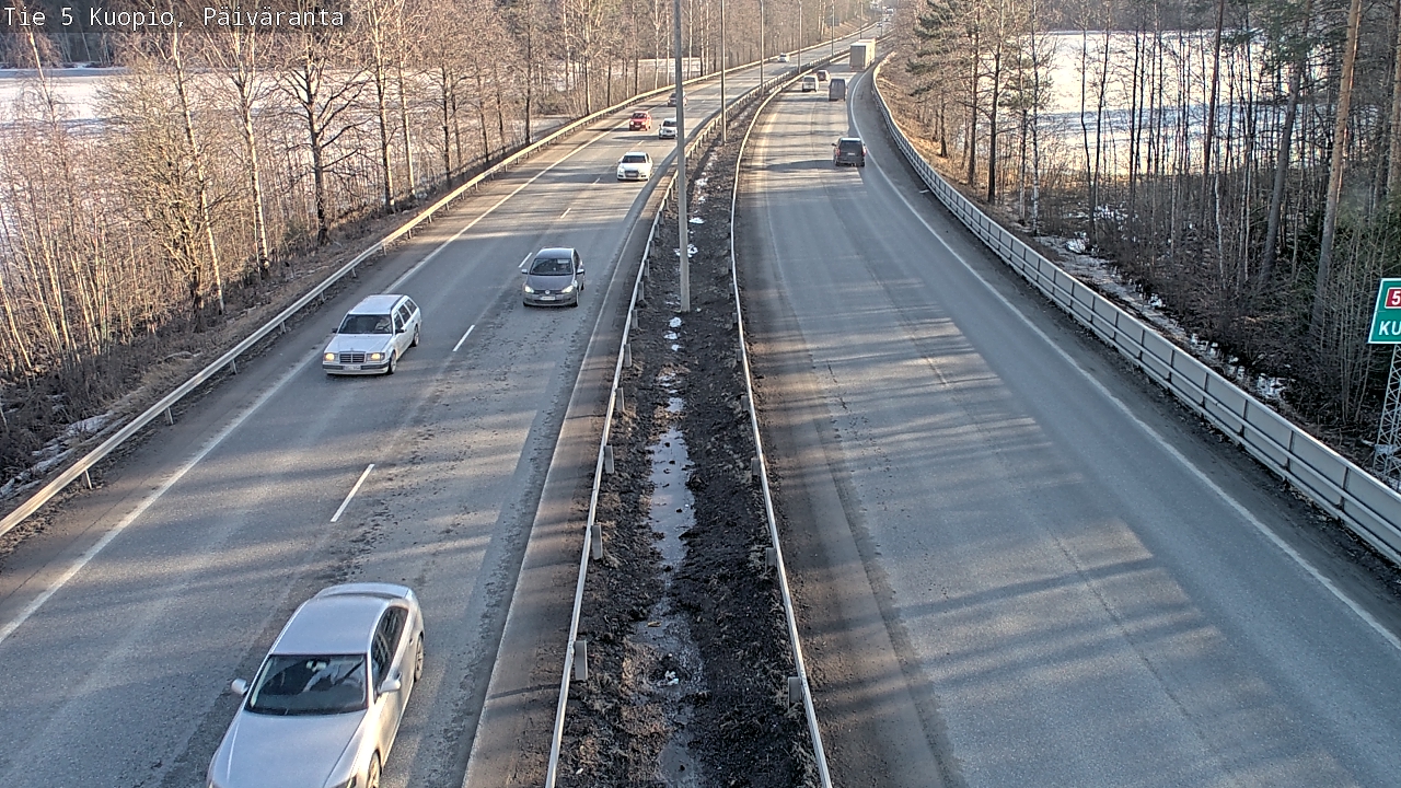 Kelikamerat Kuva Tie 5 Kuopio, Päiväranta, Kuopio, Pohjois-Savo