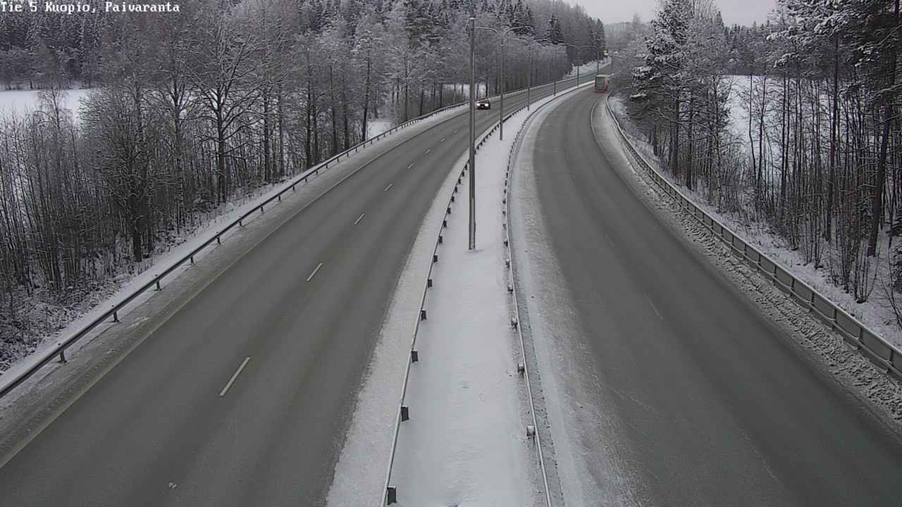 Weather Camera Image Väg 5 Kuopio, Päiväranta, Kuopio, Pohjois-Savo