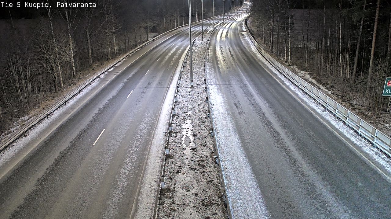 Kelikamerat Kuva Tie 5 Kuopio, Päiväranta, Kuopio, Pohjois-Savo