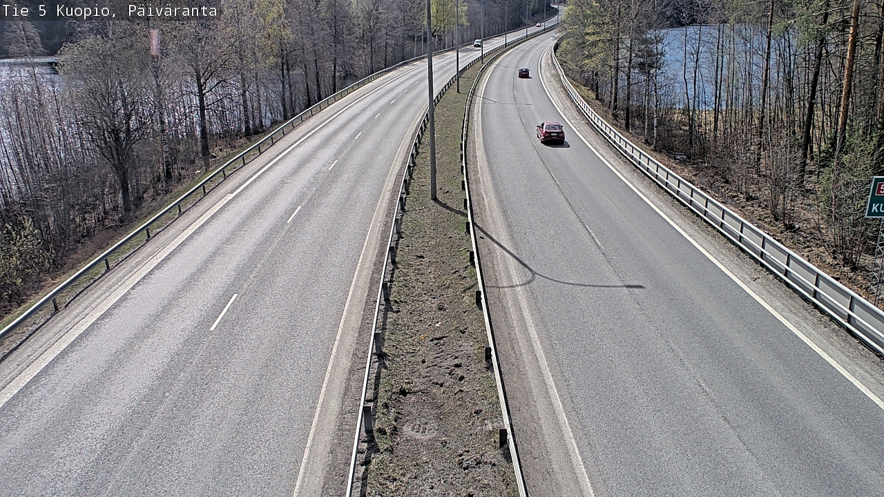 Weather Camera Image Road 5 Kuopio, Päiväranta, Kuopio, Pohjois-Savo