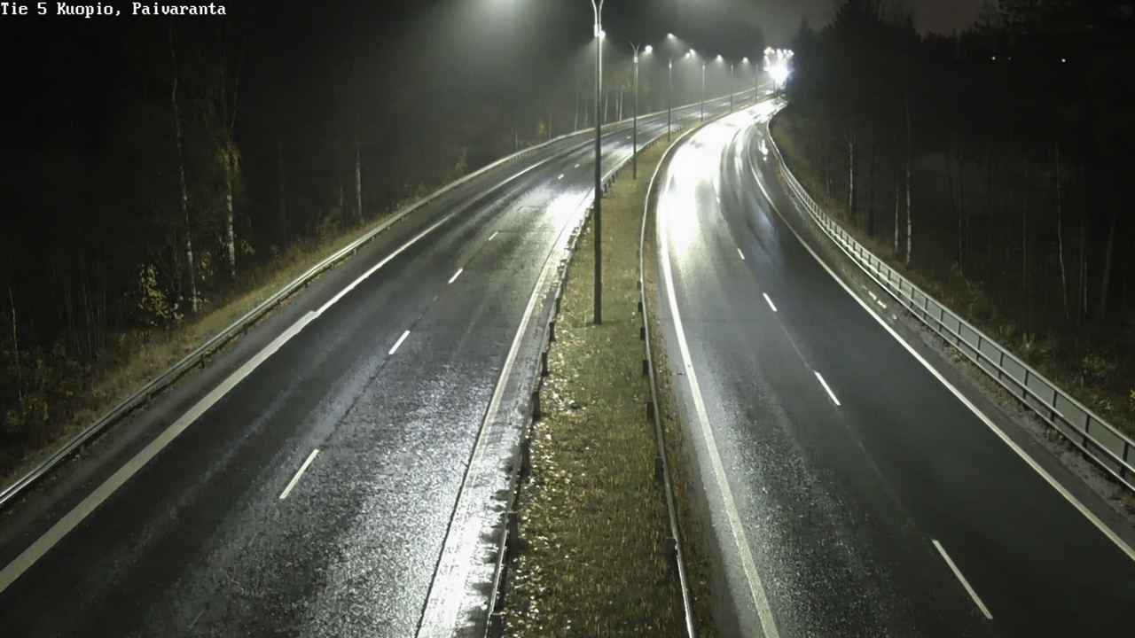 Weather Camera Image Road 5 Kuopio, Päiväranta, Kuopio, Pohjois-Savo