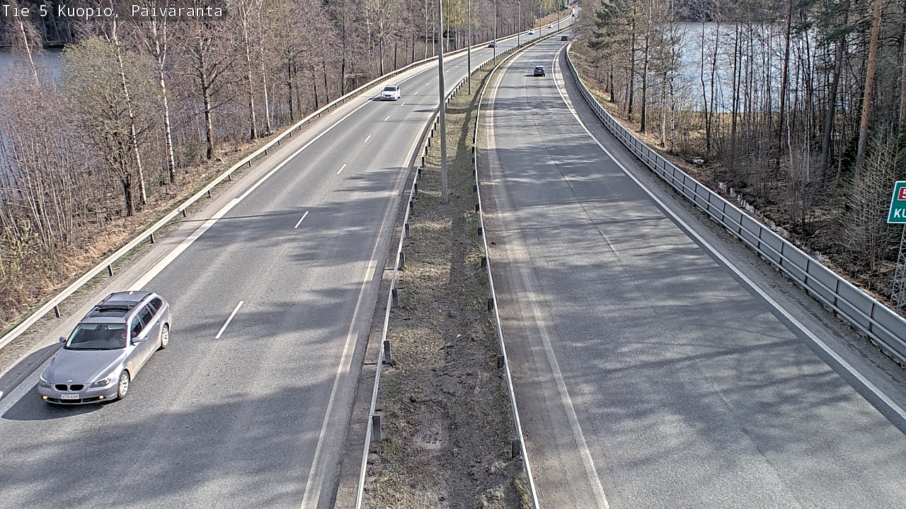 Weather Camera Image Road 5 Kuopio, Päiväranta, Kuopio, Pohjois-Savo