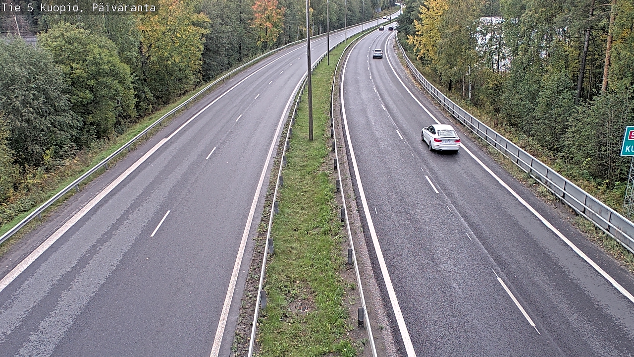 Weather Camera Image Road 5 Kuopio, Päiväranta, Kuopio, Pohjois-Savo