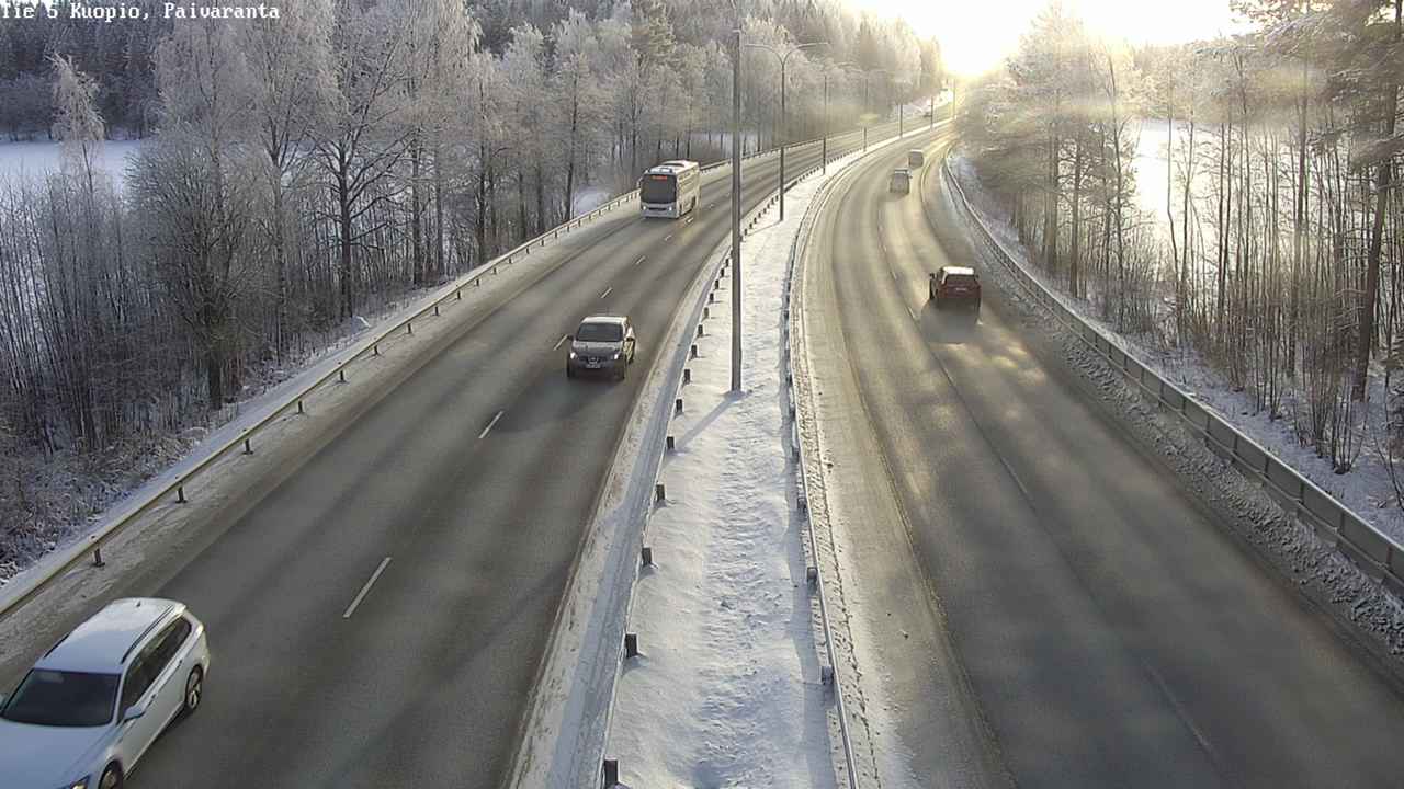Kelikamerat Kuva Tie 5 Kuopio, Päiväranta, Kuopio, Pohjois-Savo