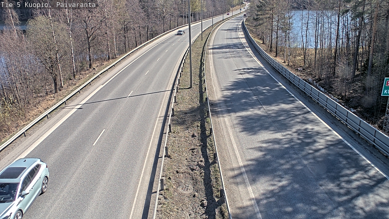 Weather Camera Image Road 5 Kuopio, Päiväranta, Kuopio, Pohjois-Savo