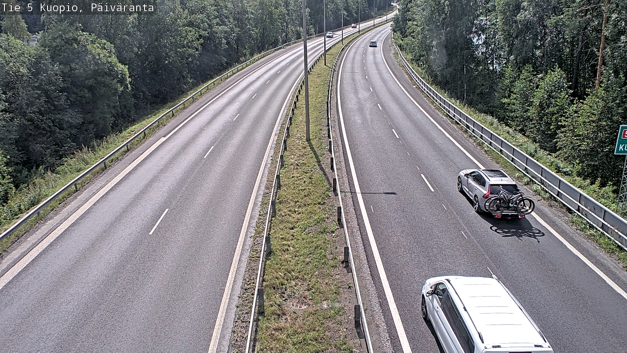 Kelikamerat Kuva Tie 5 Kuopio, Päiväranta, Kuopio, Pohjois-Savo