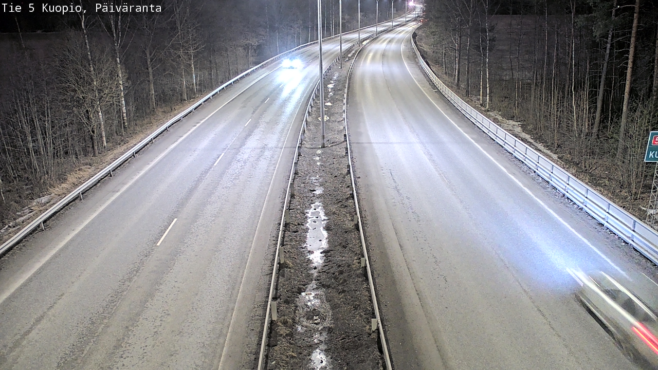 Kelikamerat Kuva Tie 5 Kuopio, Päiväranta, Kuopio, Pohjois-Savo