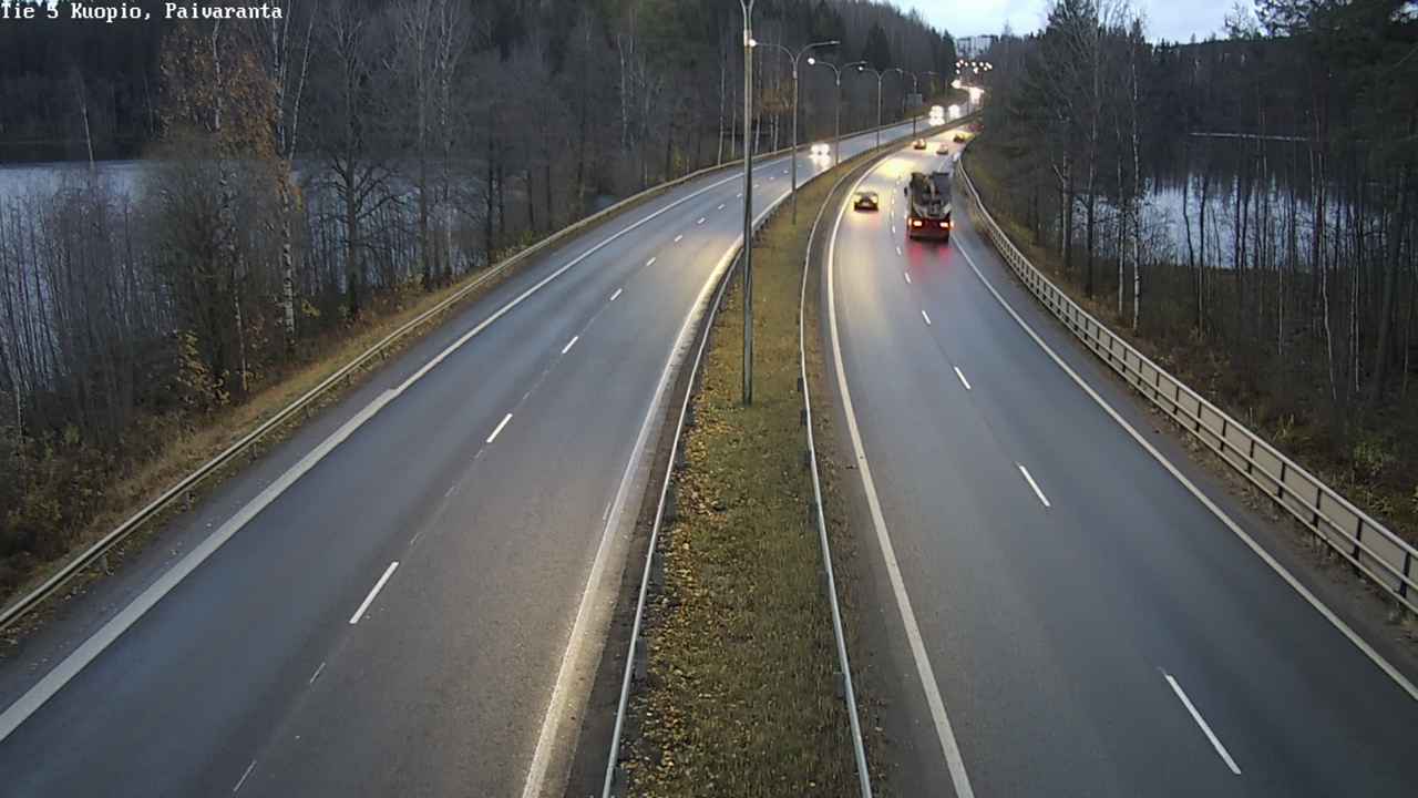 Weather Camera Image Väg 5 Kuopio, Päiväranta, Kuopio, Pohjois-Savo