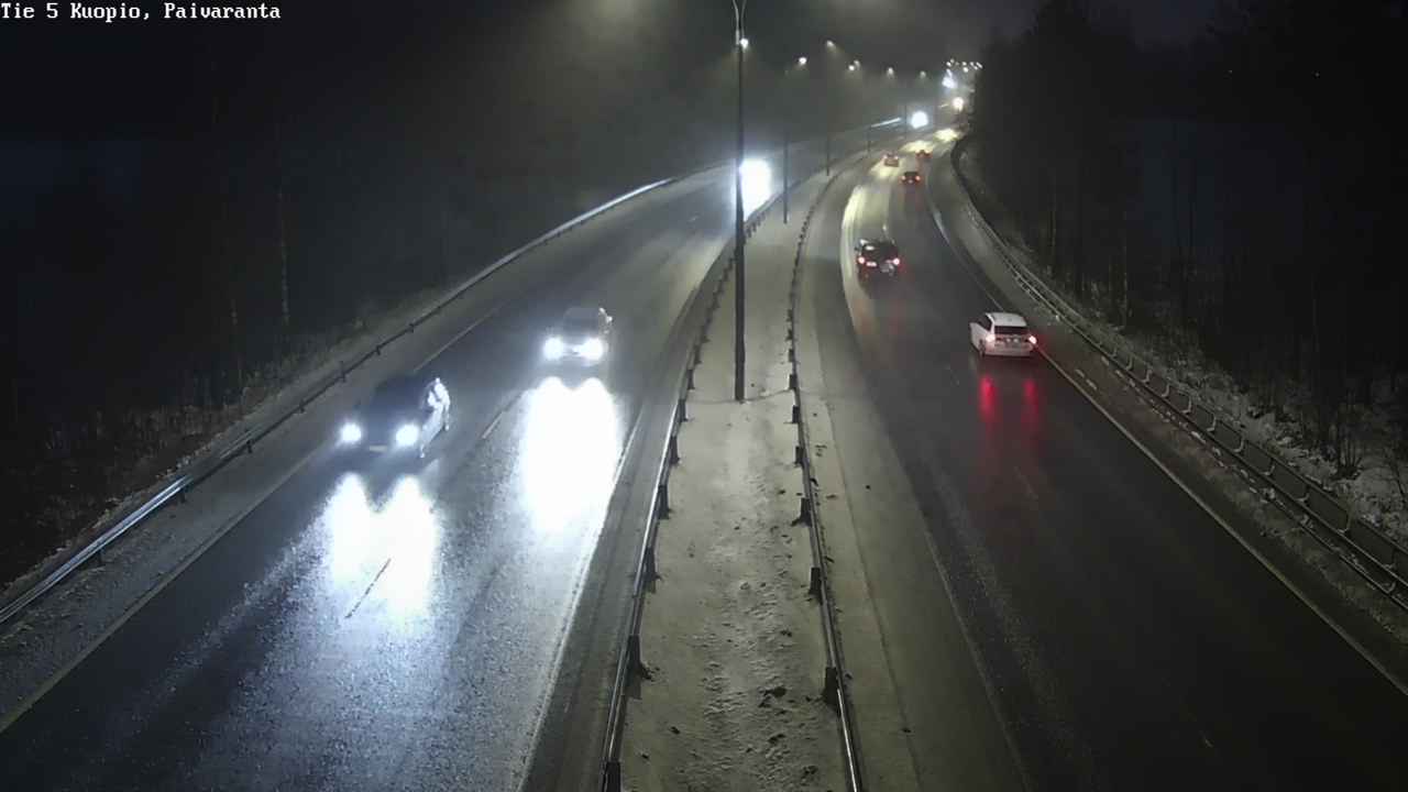 Weather Camera Image Road 5 Kuopio, Päiväranta, Kuopio, Pohjois-Savo