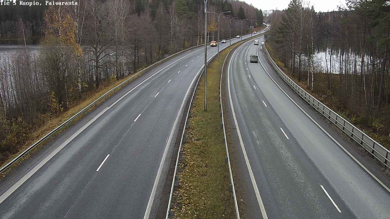 Weather Camera Image Väg 5 Kuopio, Päiväranta, Kuopio, Pohjois-Savo