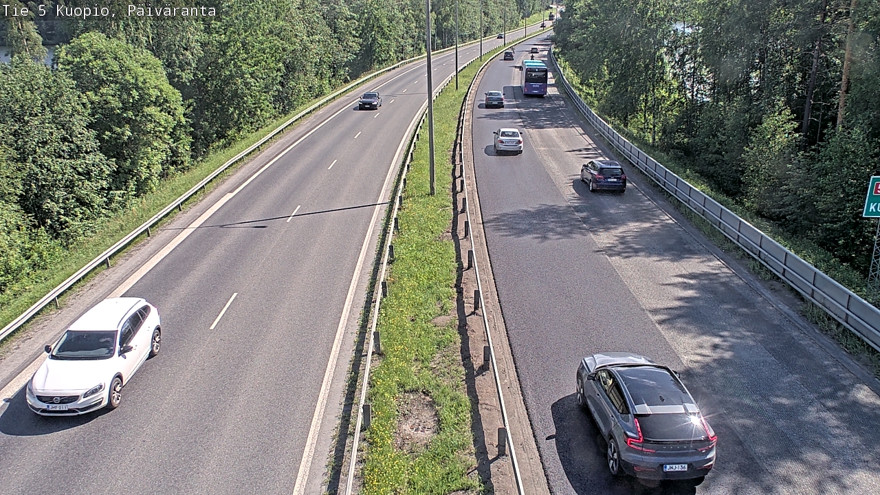 Kelikamerat Kuva Tie 5 Kuopio, Päiväranta, Kuopio, Pohjois-Savo